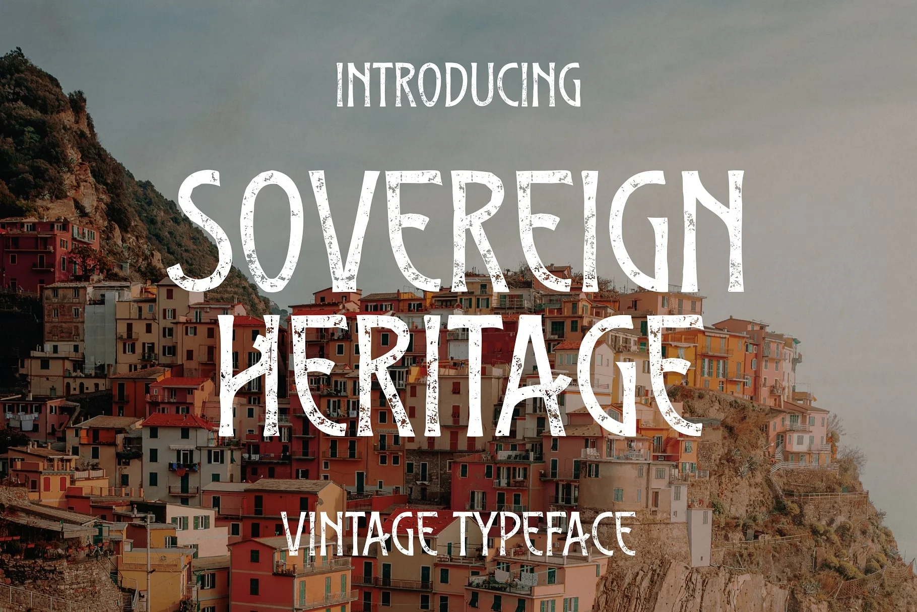 Sovereign Heritage Regular Font preview
