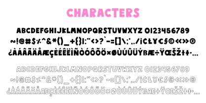 MTF Sunny Days Outline Font preview