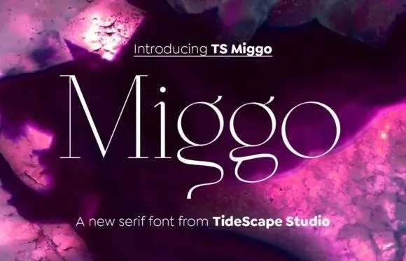 TS Miggo Regular Font preview