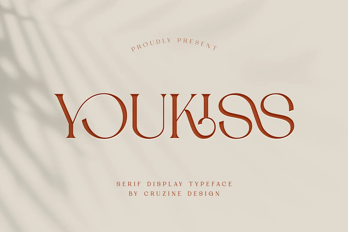 Youkiss Font preview