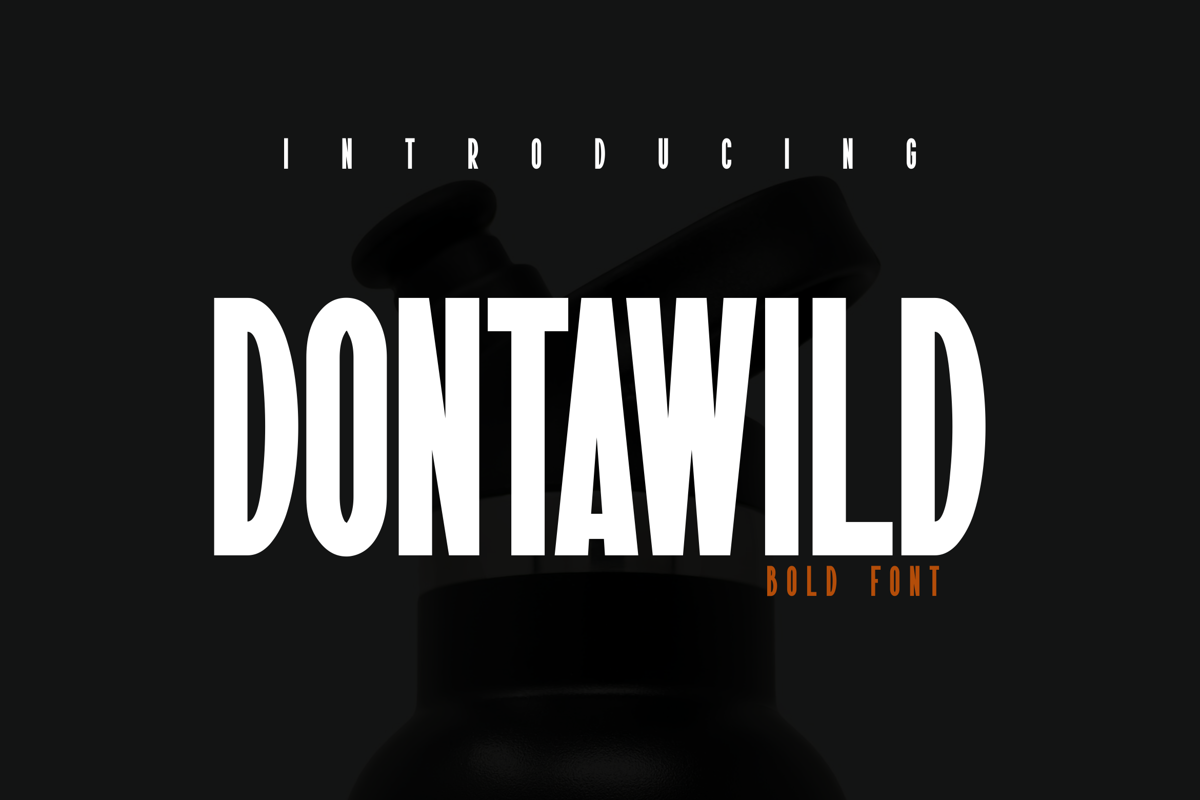Dontawild Font preview