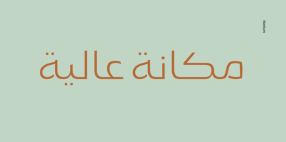 Gamila Arabic W05 Bold Font preview