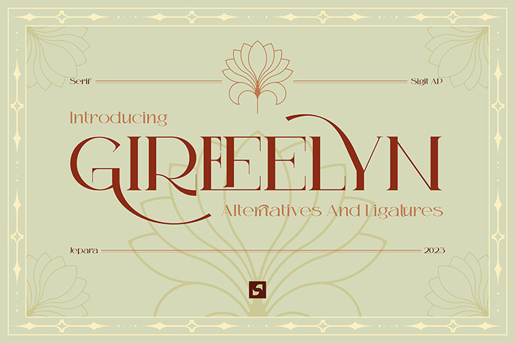Girefelyn Regular Font preview