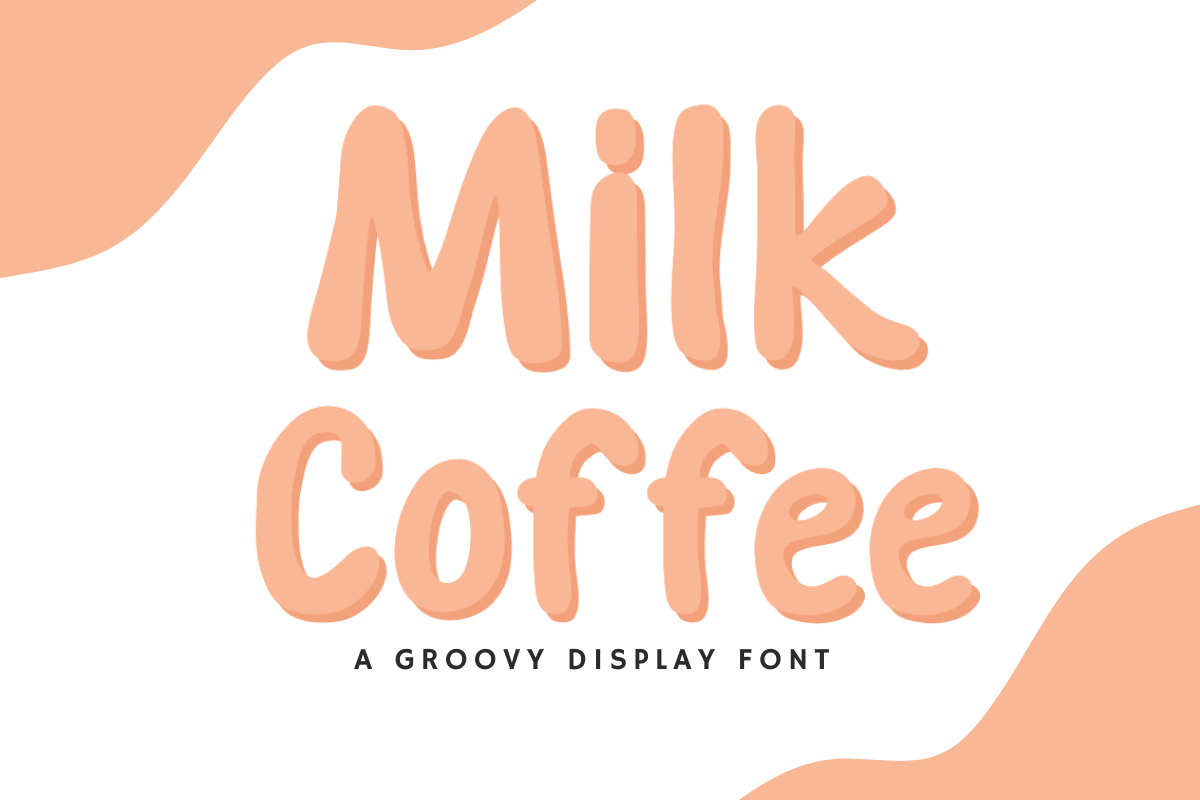 Milk Coffee Font preview