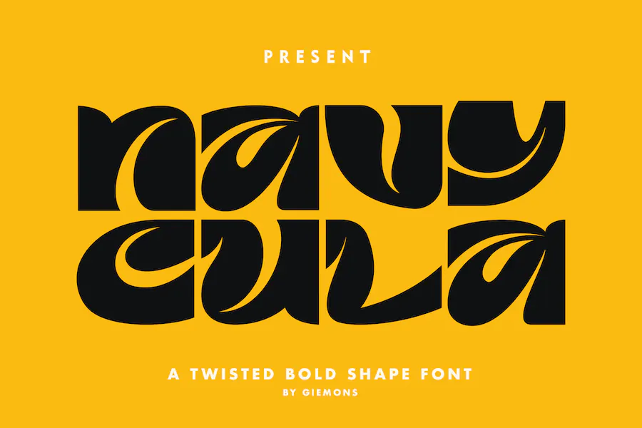 Navycula Font preview