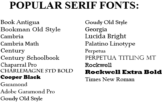 Common Serif Medium Font preview