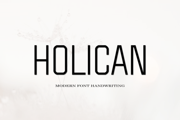 Holican Font preview