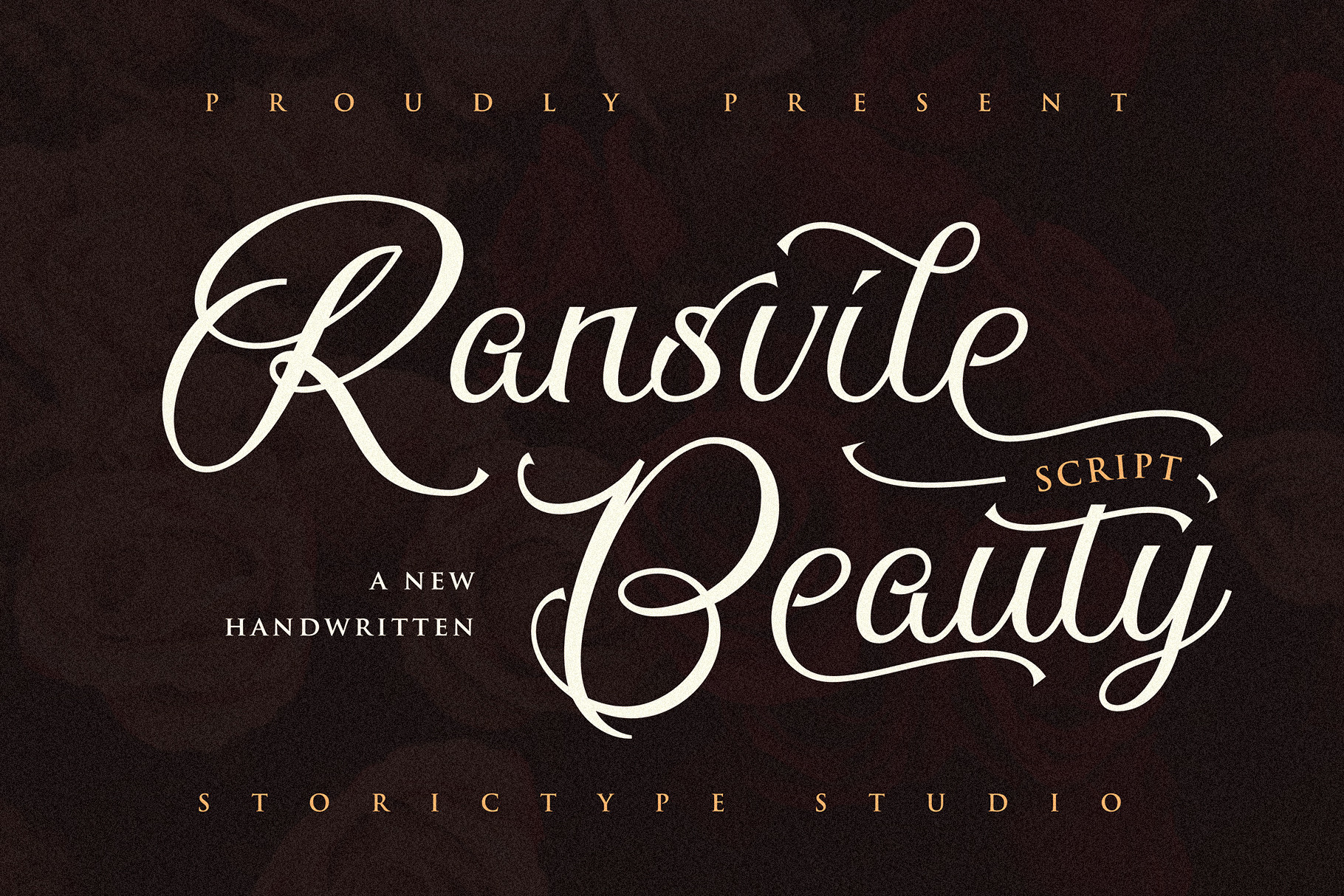 Ransvile Beauty Script Font preview