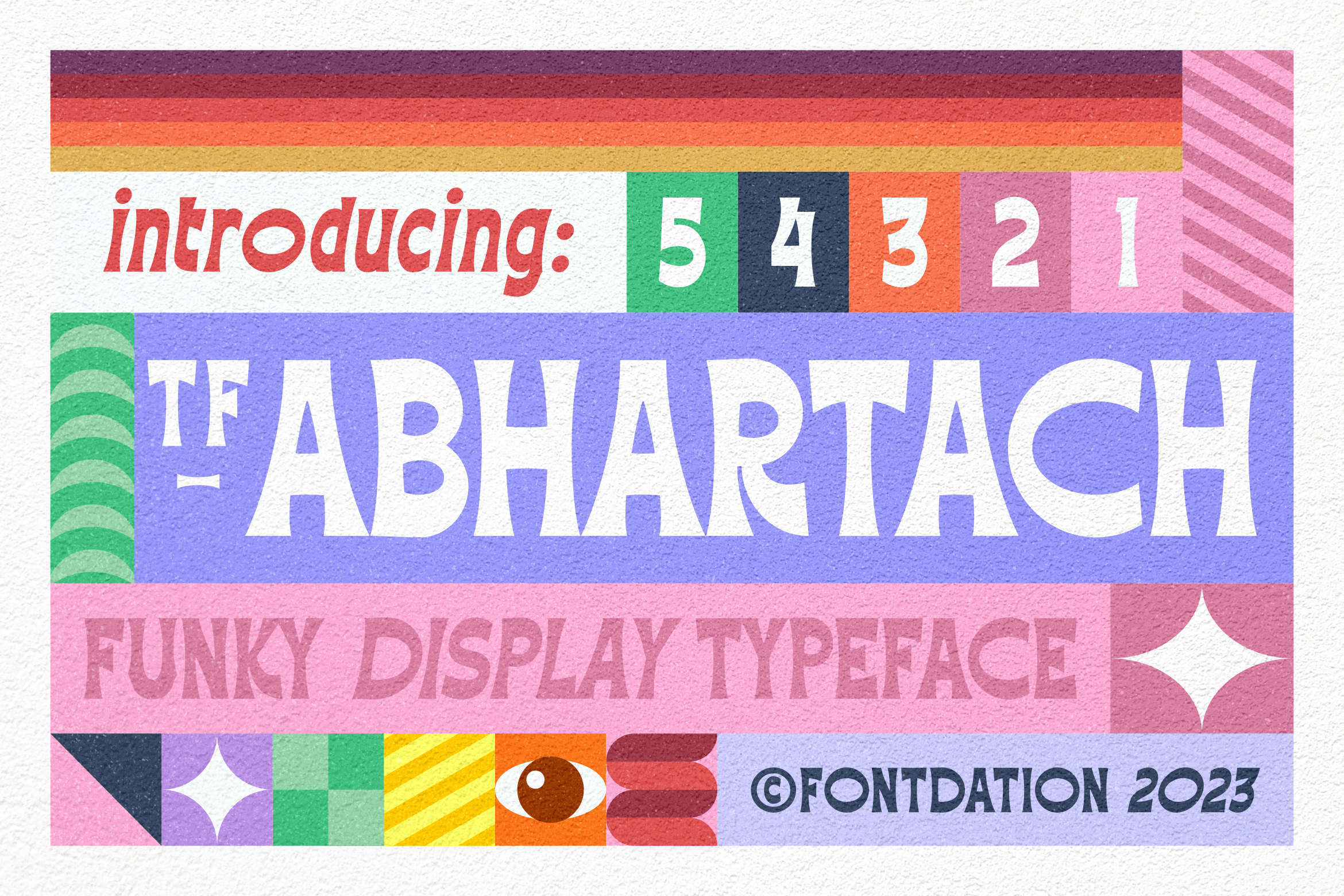 TF-Abhartach Italic Font preview