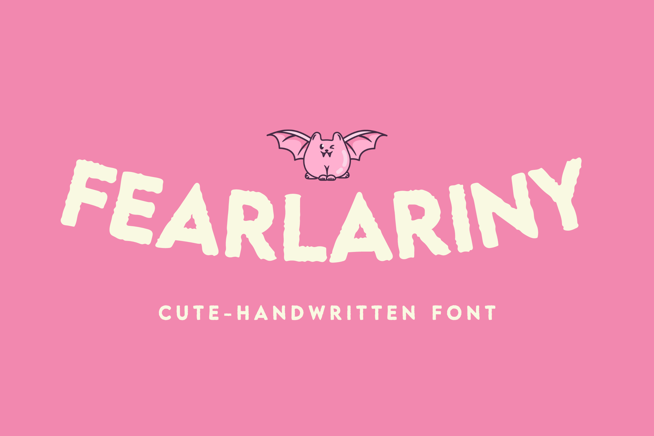Fearlariny Regular Font preview