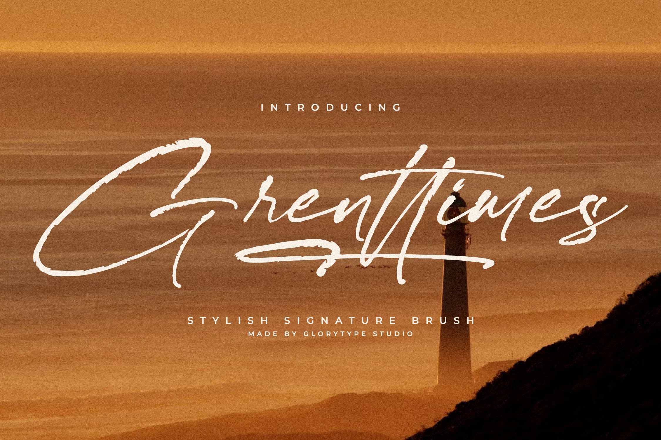 Grenttimes Font preview