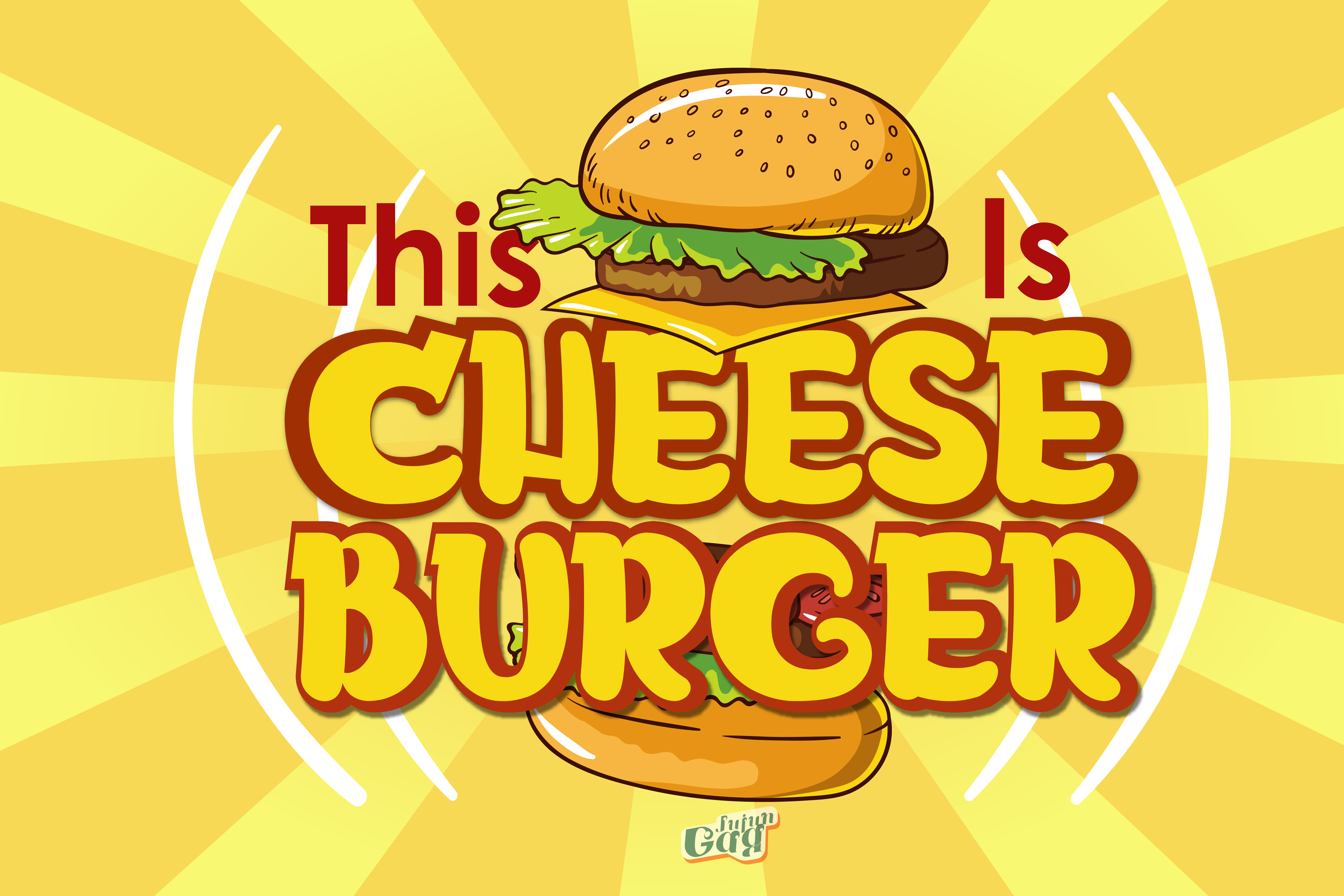 Cheese Burger V2 Font preview