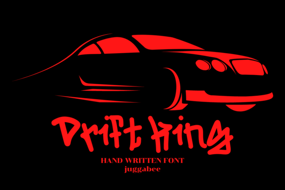 Drift King Font preview