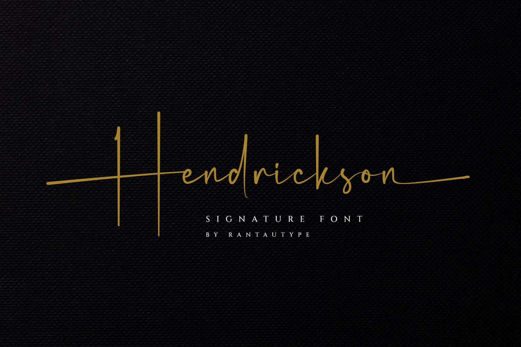 Hendrickson Swash Font preview