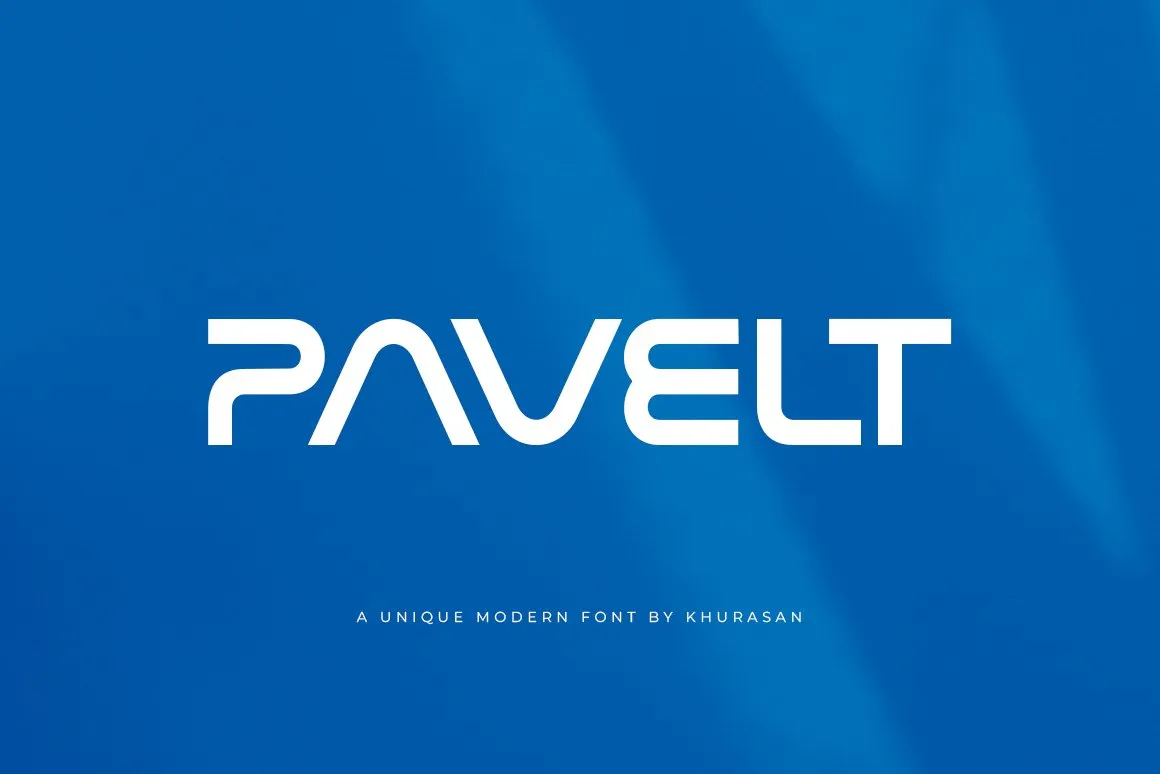 Pavelt Font preview