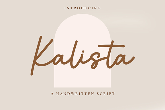 Kalista Light Font preview
