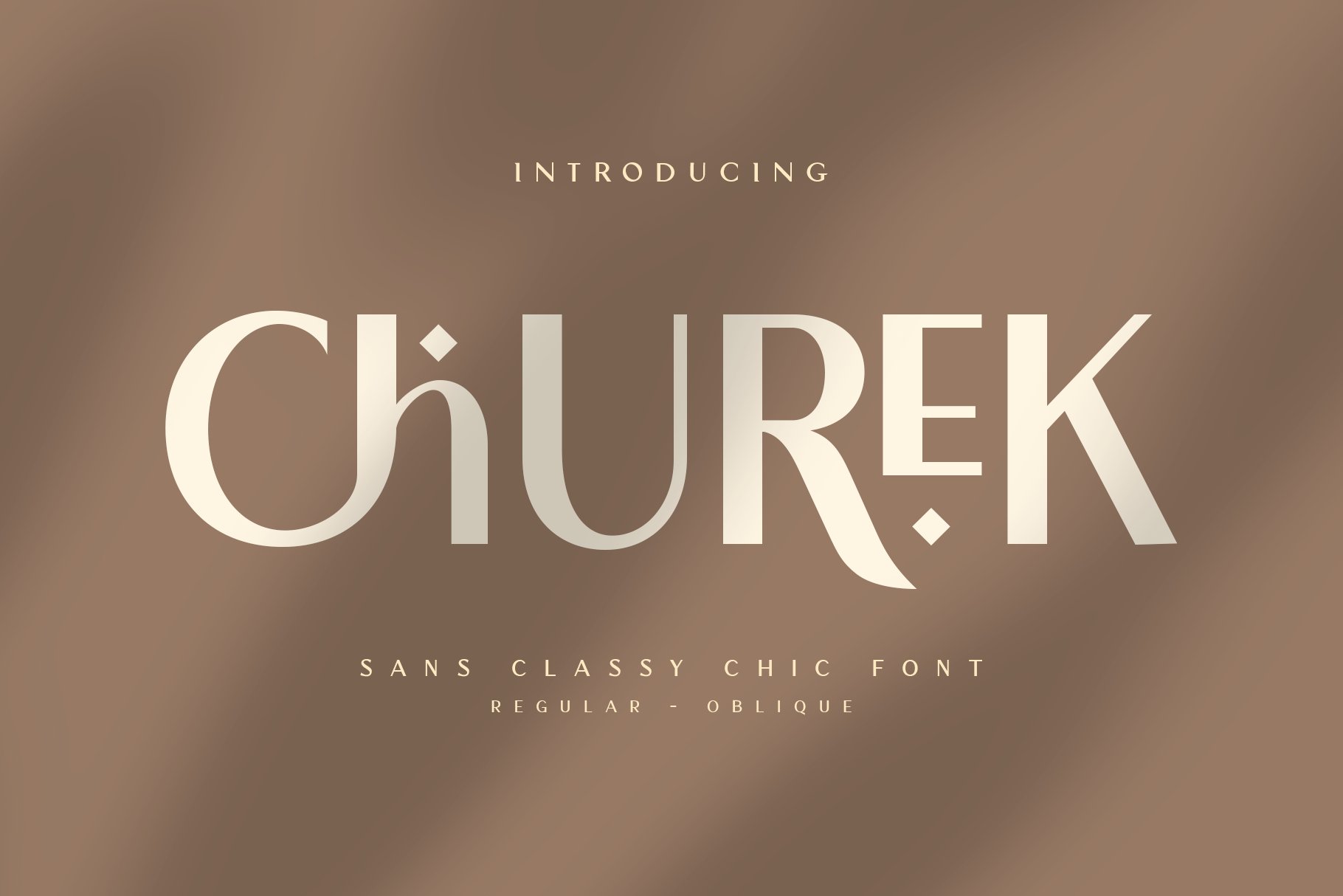 Churek Font preview