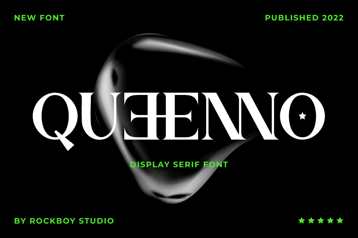 Queenno Font preview