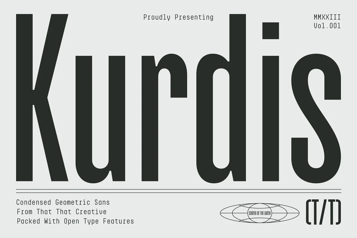 Kurdis Regular Font preview