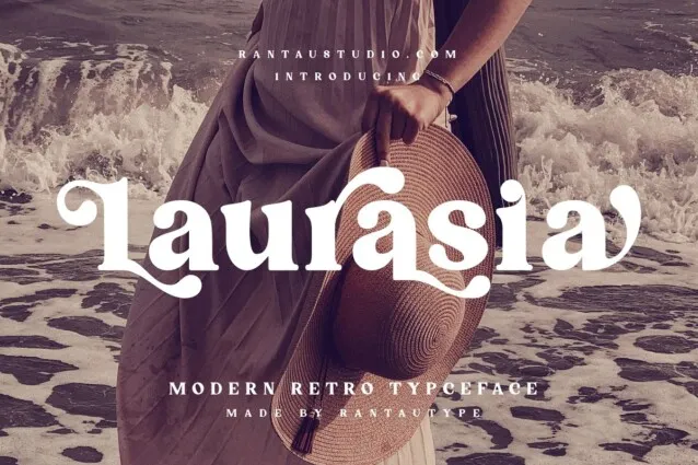 Laurasia Regular Font preview