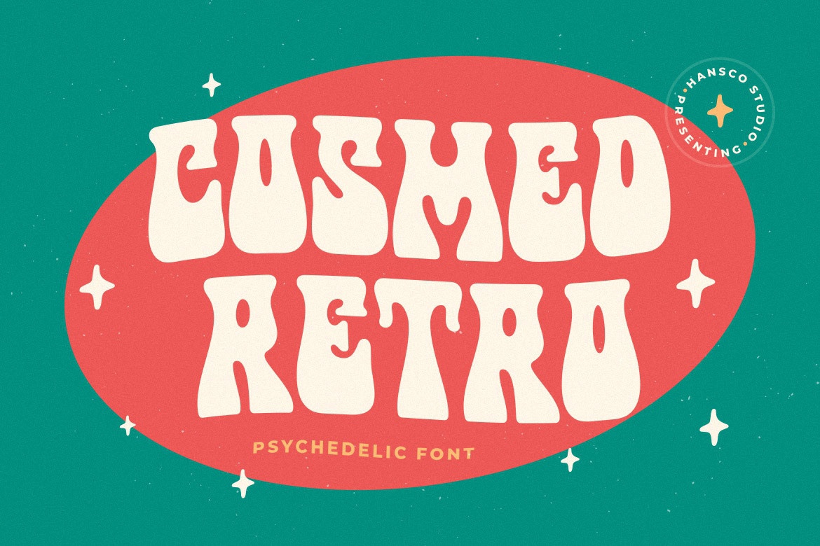 Cosmed Retro Font preview
