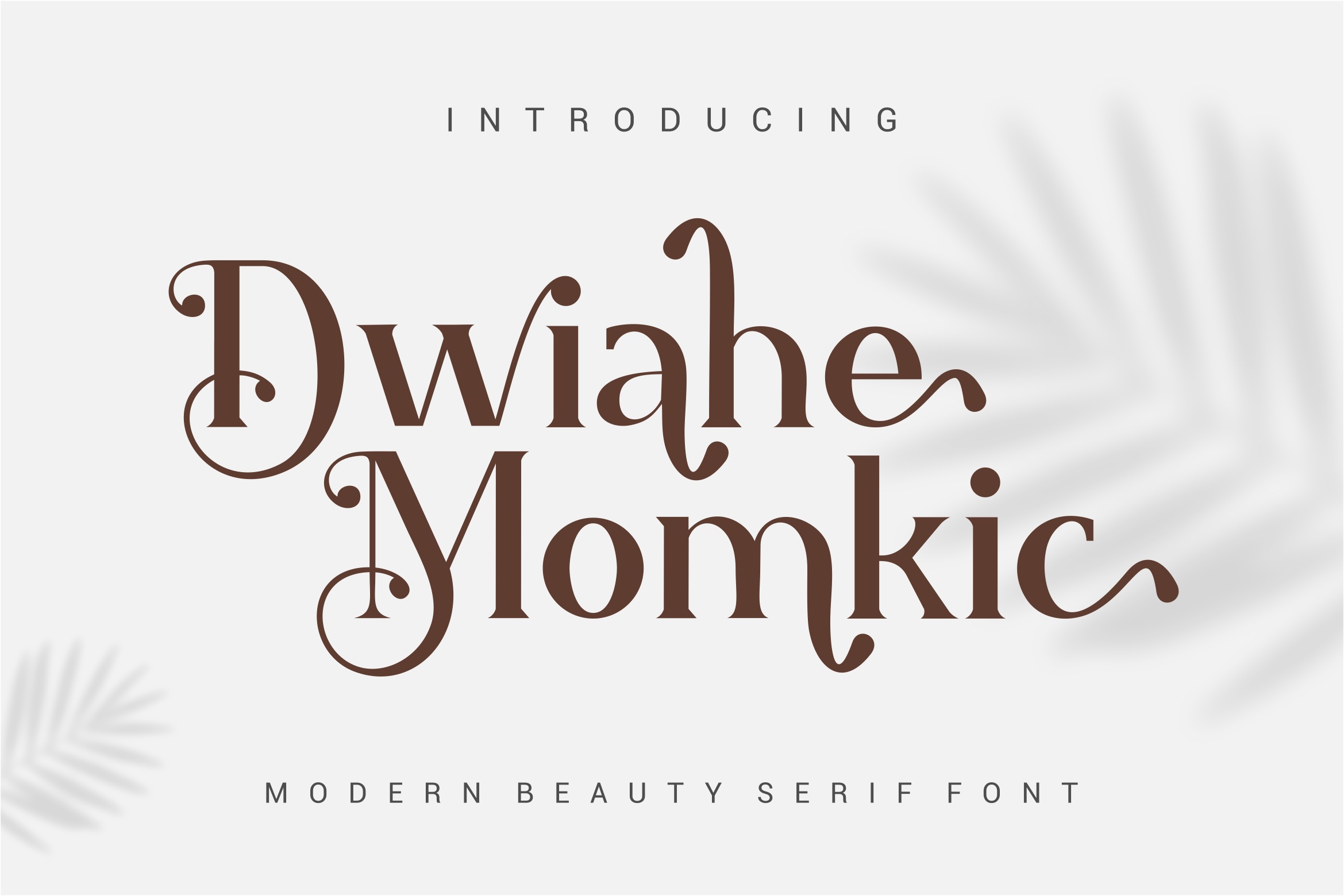 Dwiahe Momkic Regular Font preview