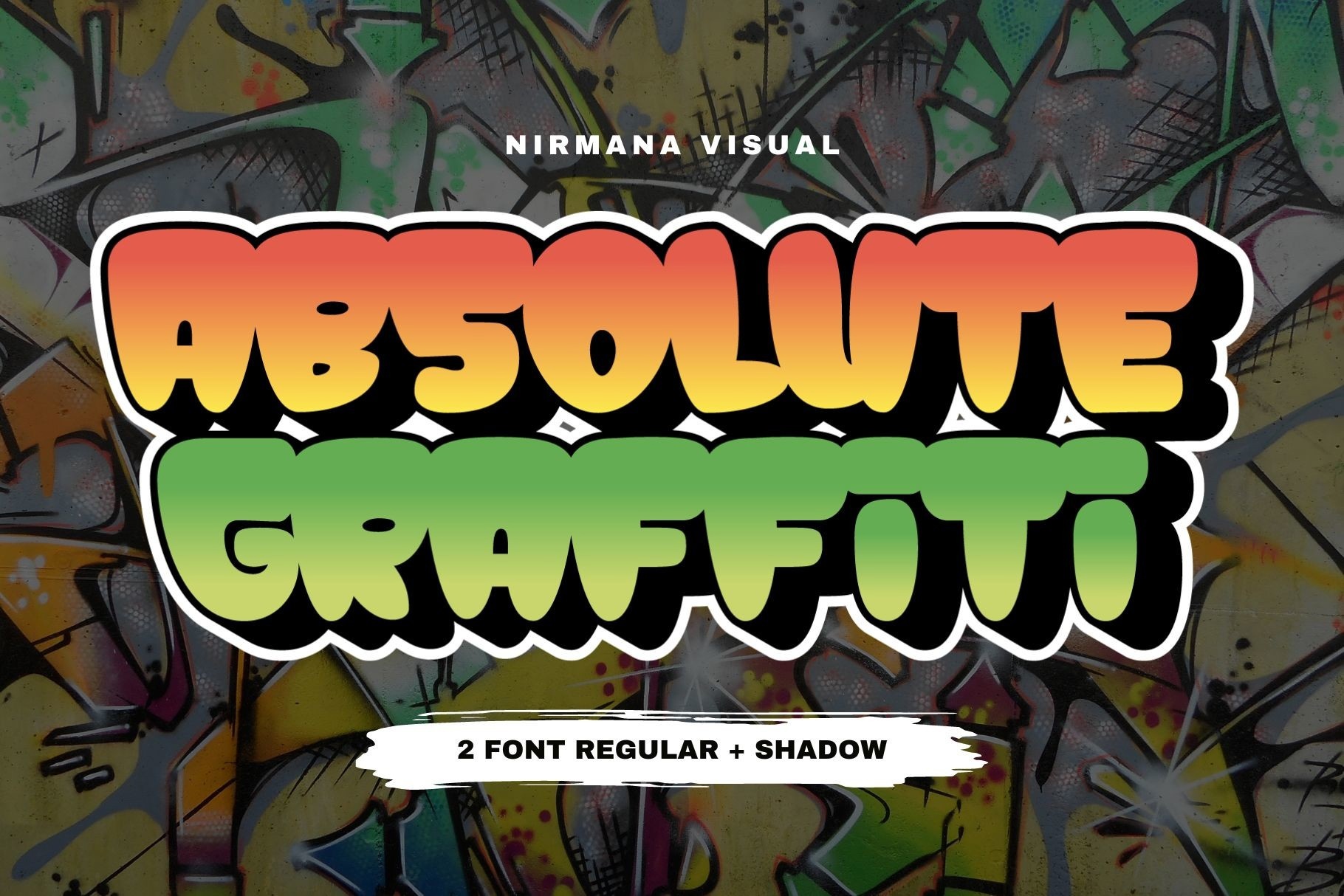 Absolute Graffiti Regular Font preview