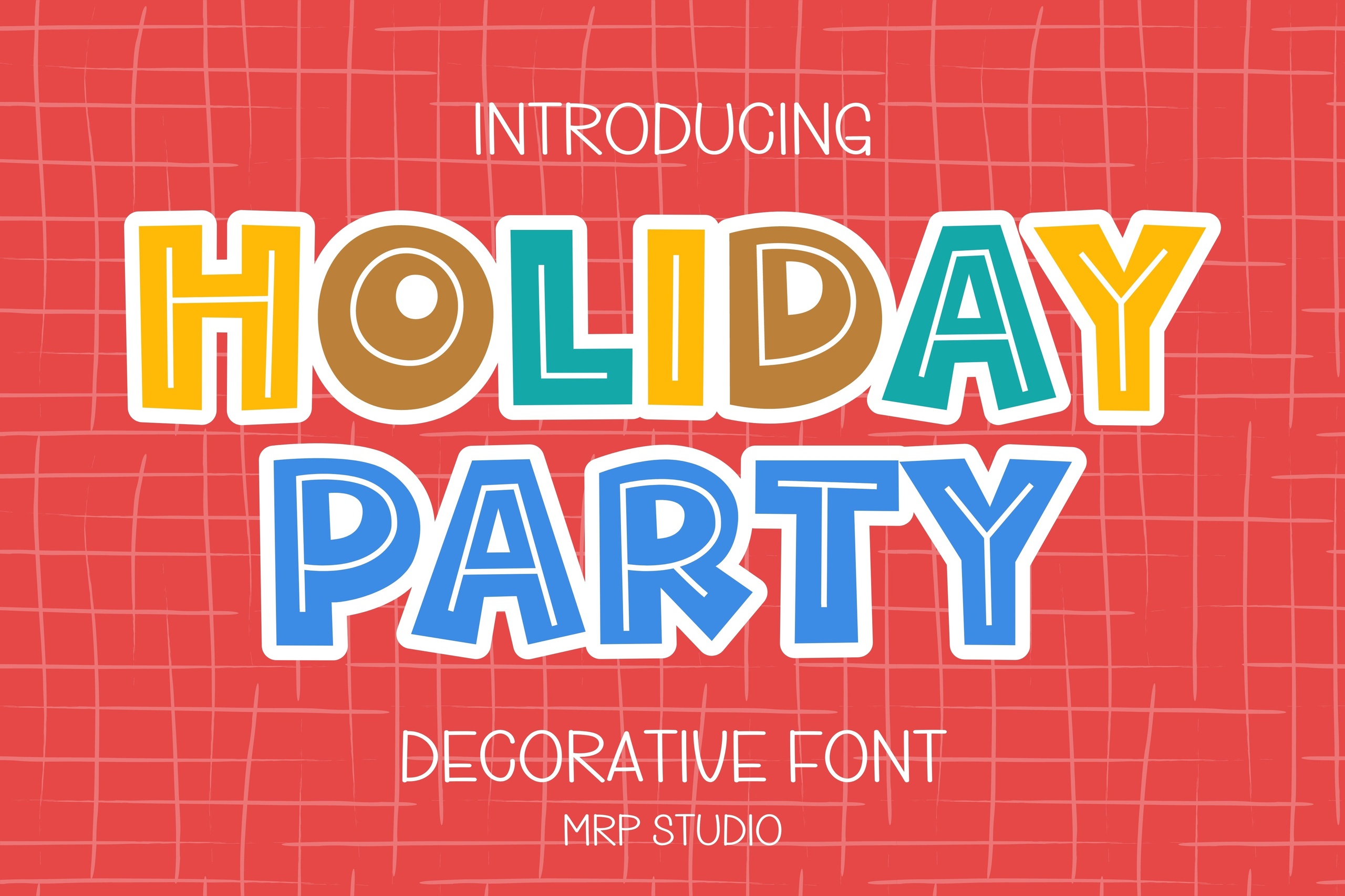 Holiday Party Regular Font preview