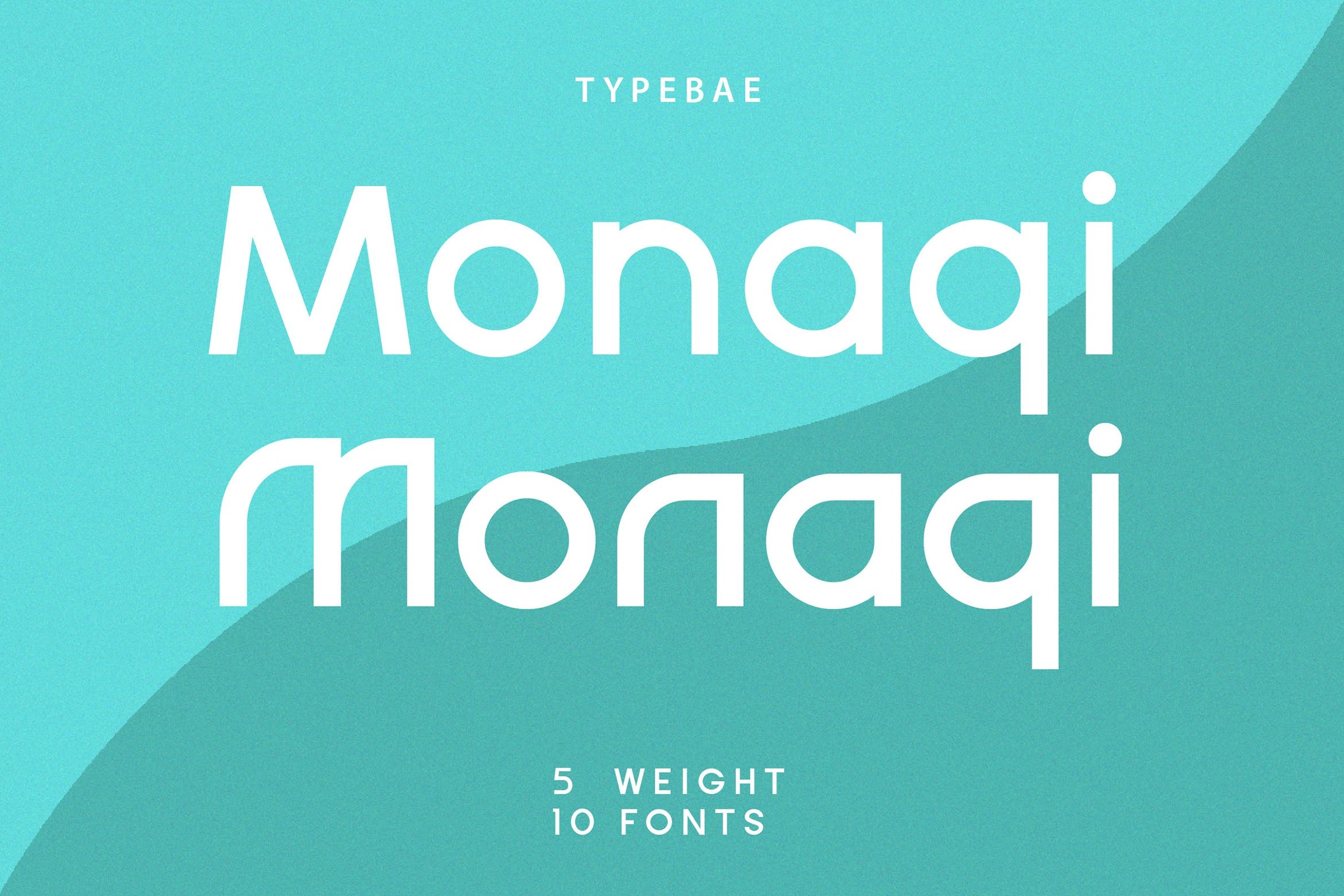 Monaqi Medium Font preview