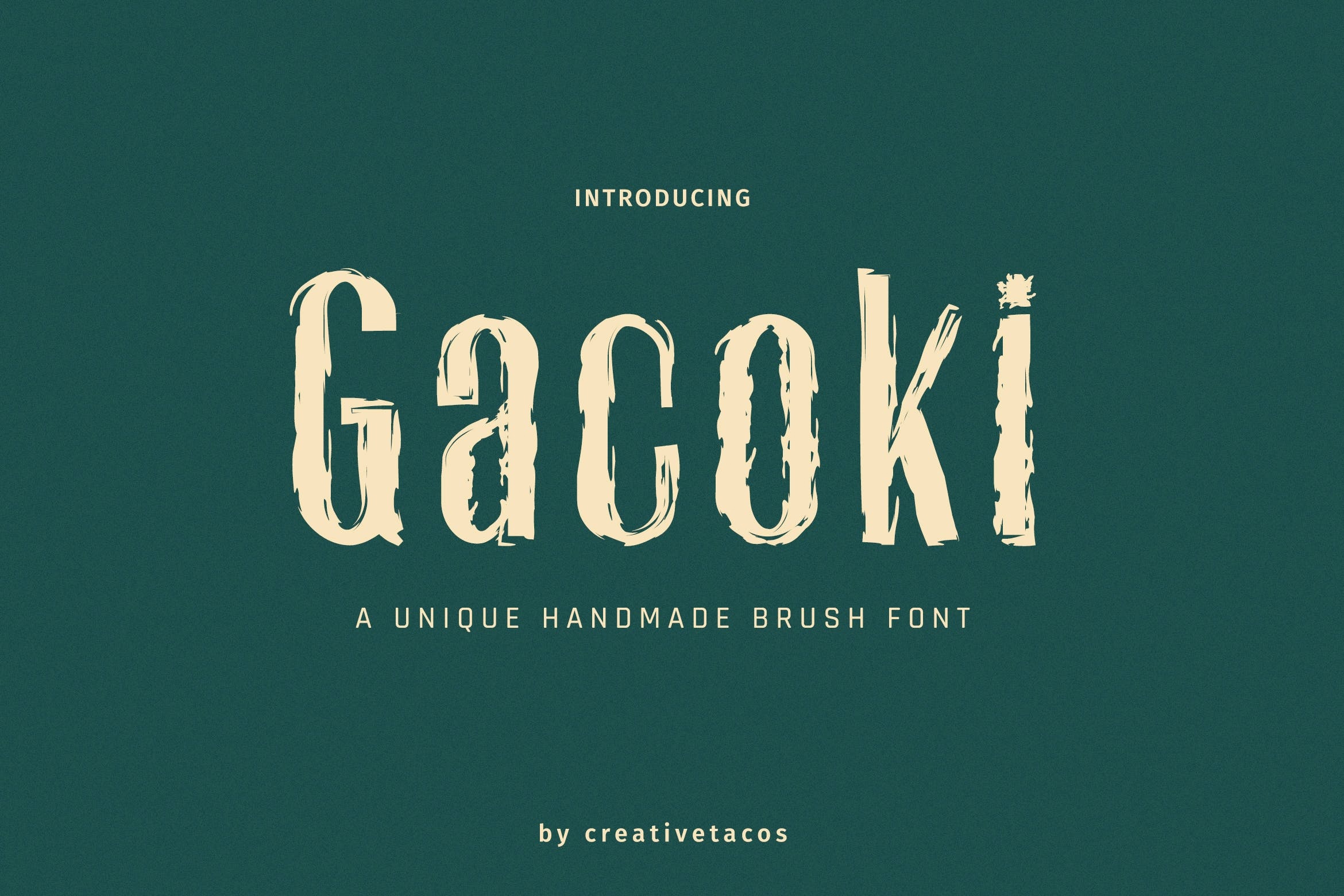 Gacoki Font preview