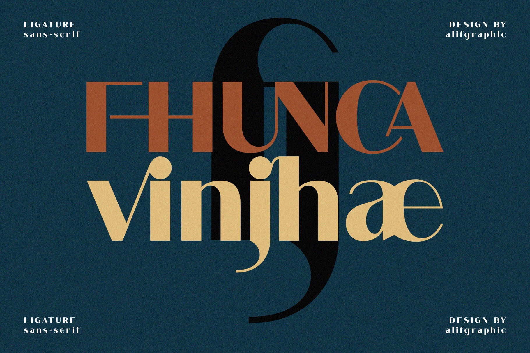 Fhunca Vinjhae Regular Font preview