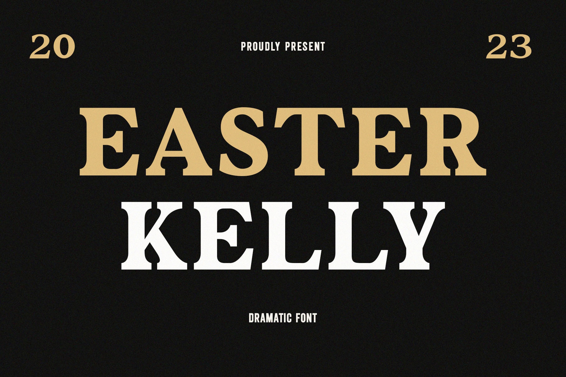Easter Kelly Regular Font preview