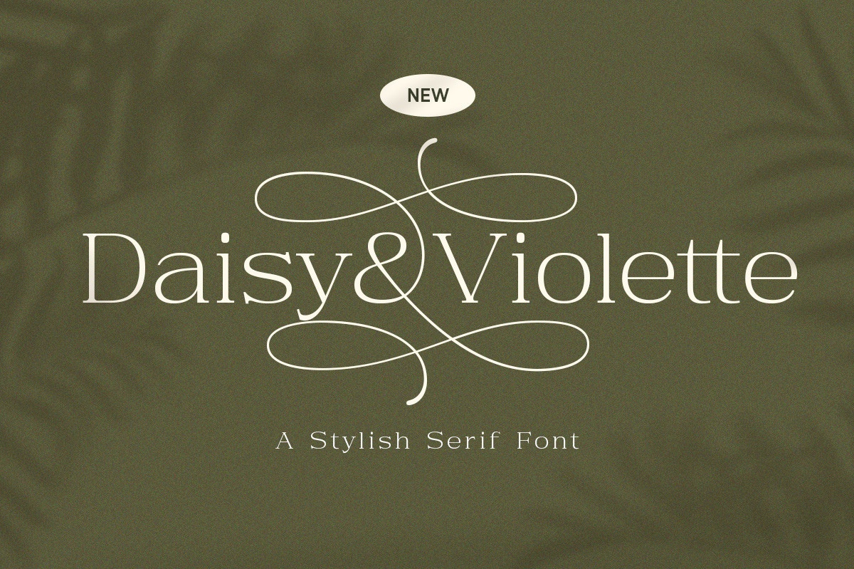 Daisy & Violette Font preview