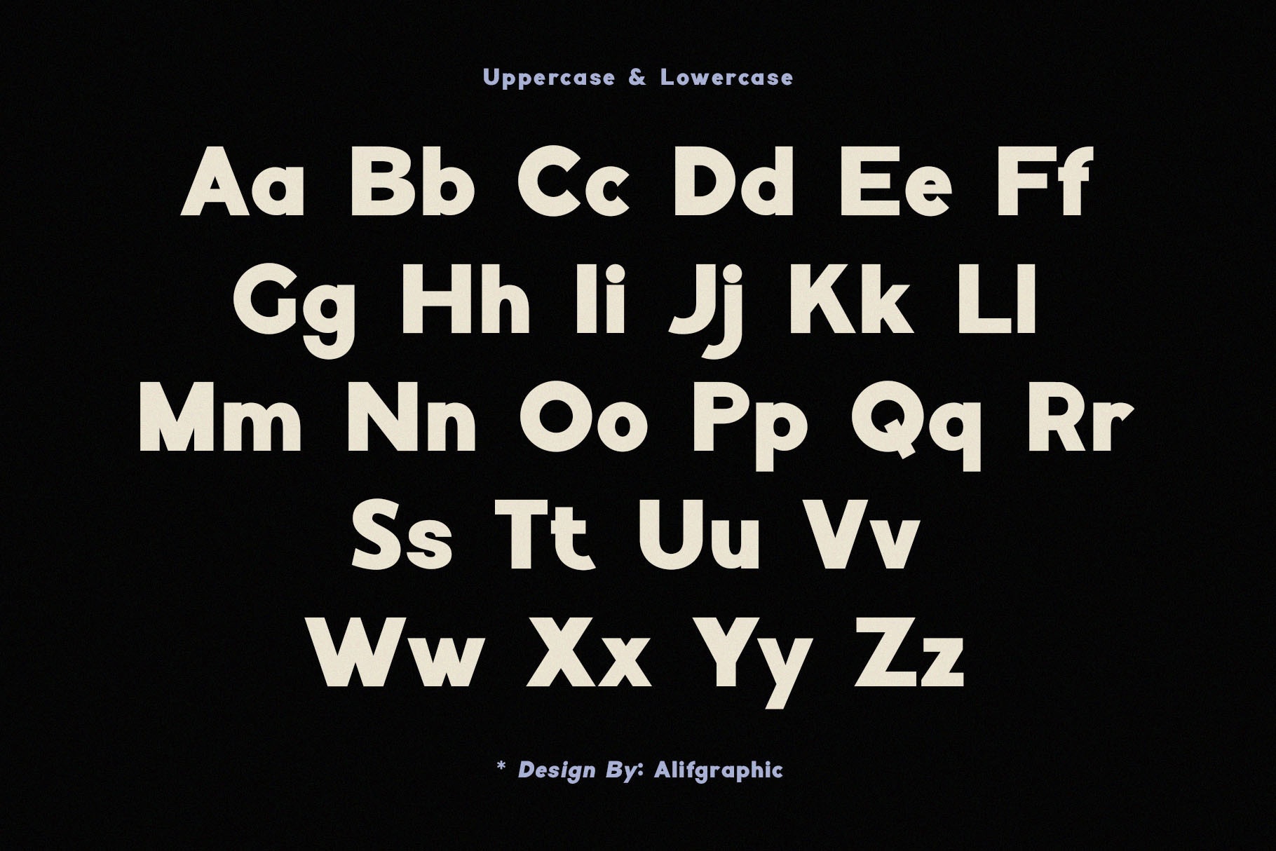 Flaters Regular Font preview