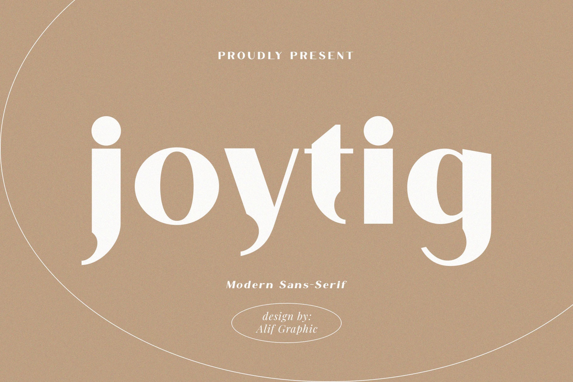 Joytig Regular Font preview