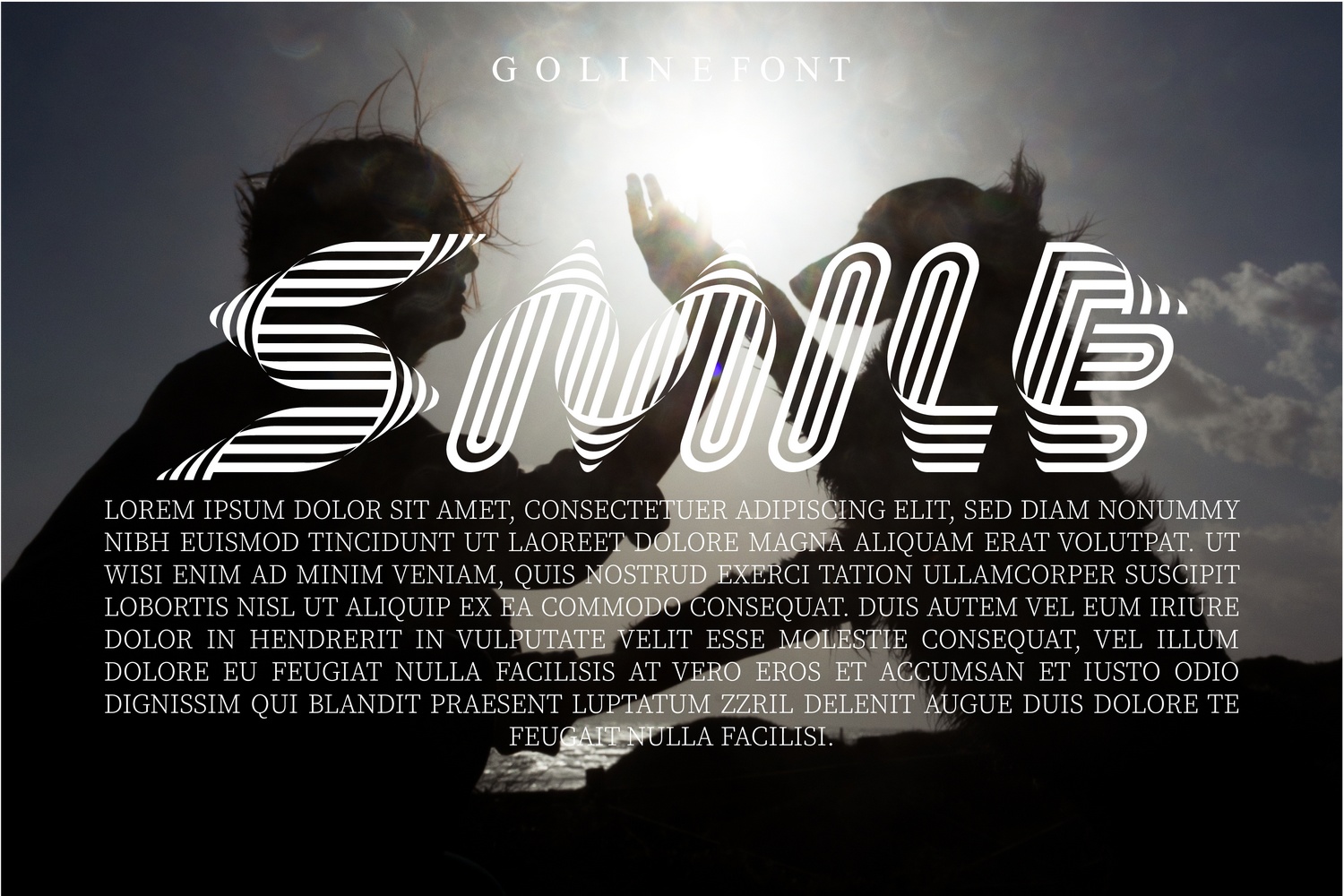 Goline Italic Font preview