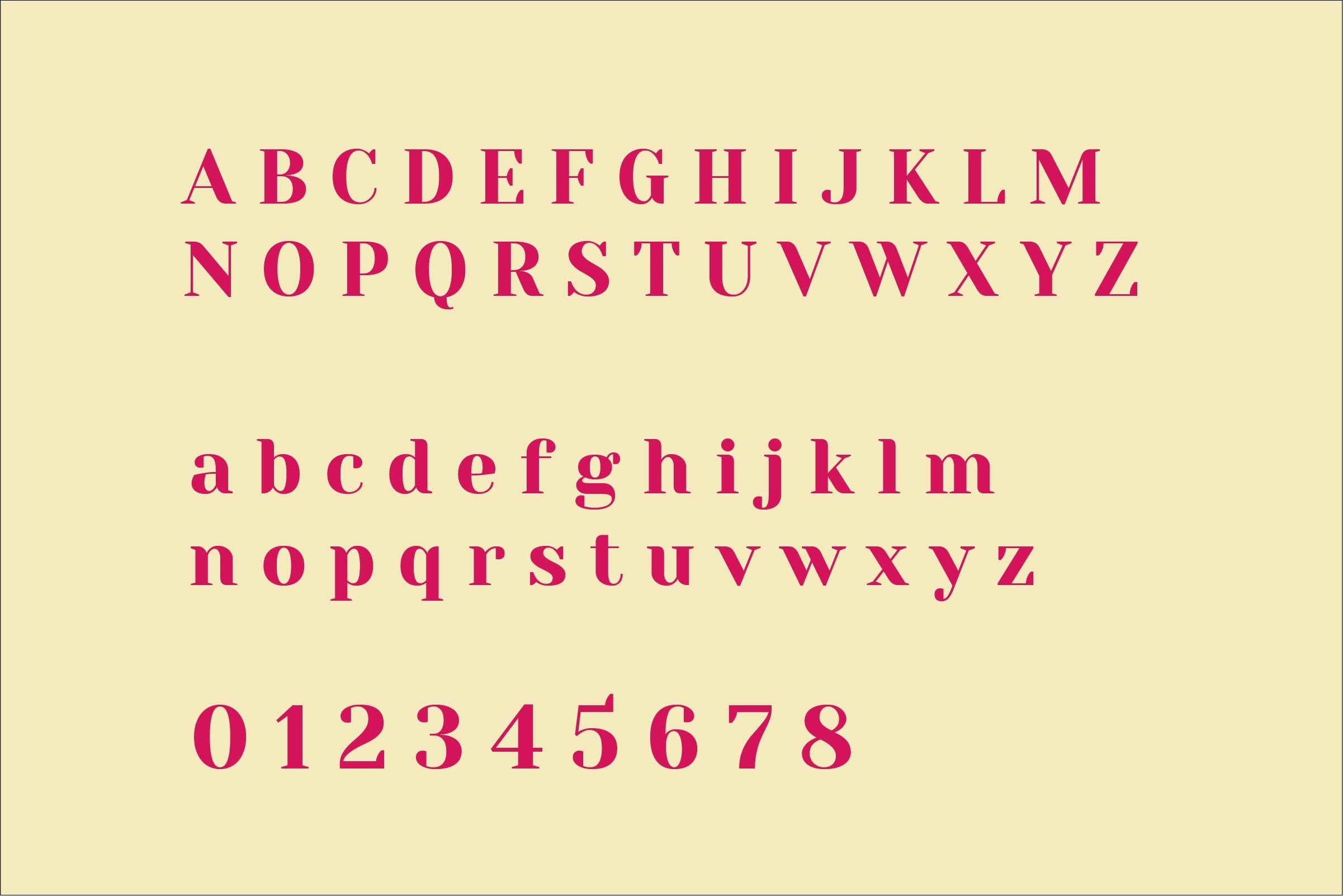 Yeseva One Font preview