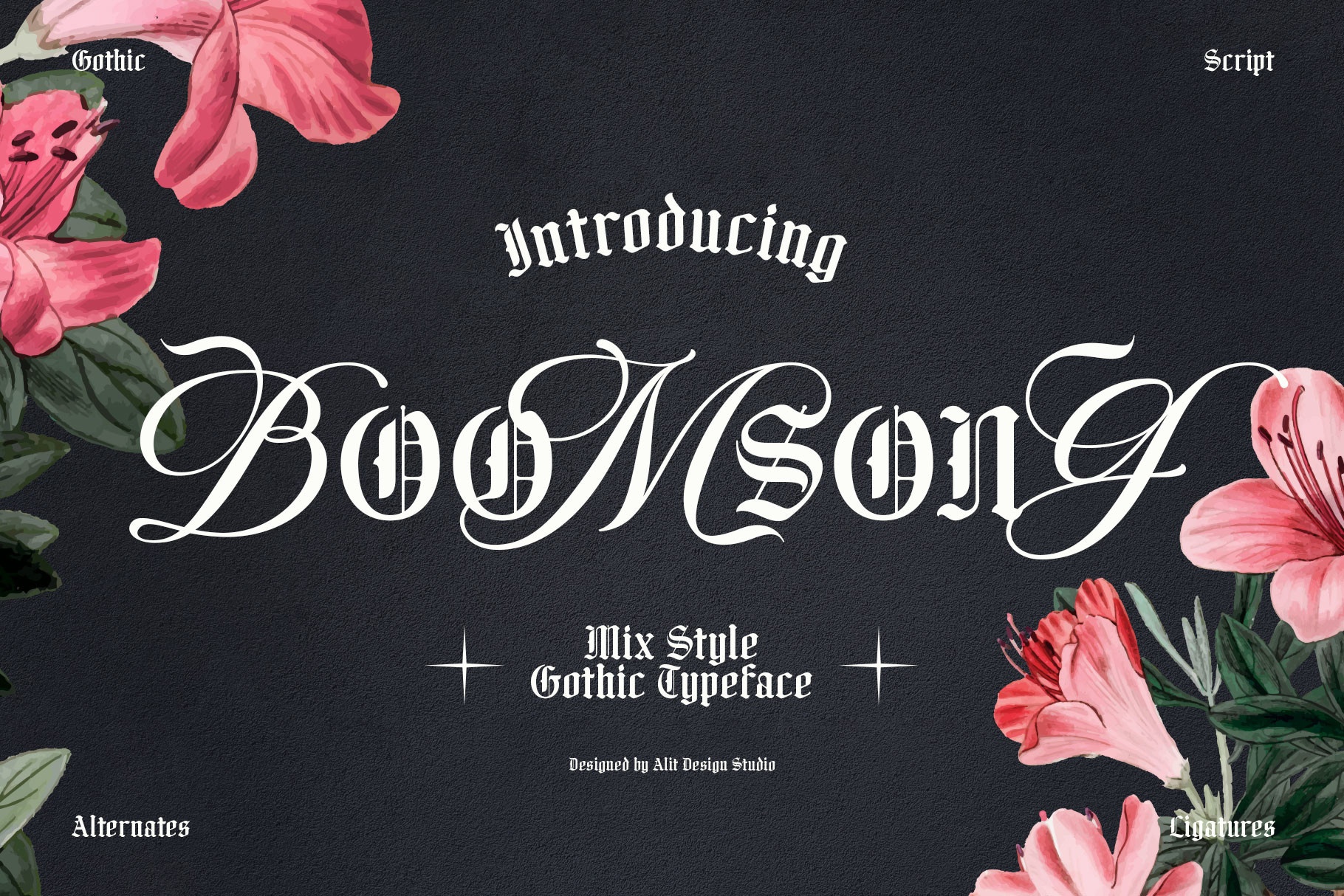 Boomsong Regular Font preview