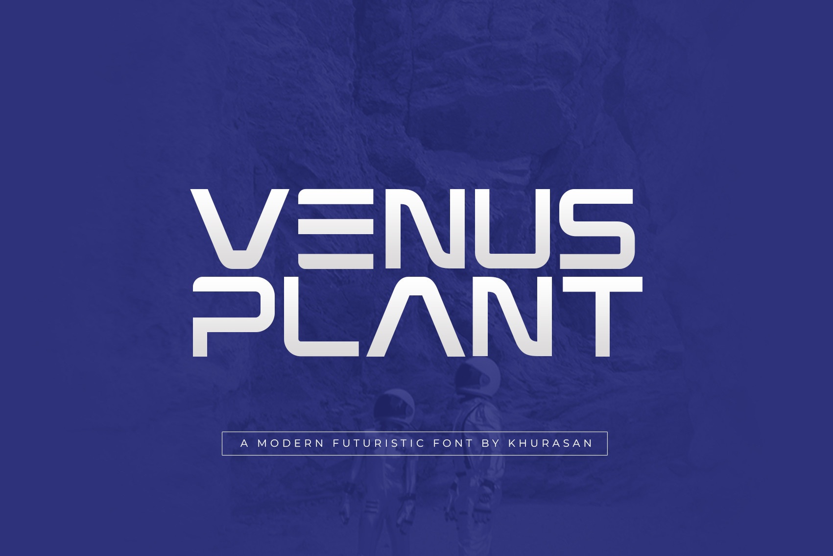 Venus Plant Regular Font preview