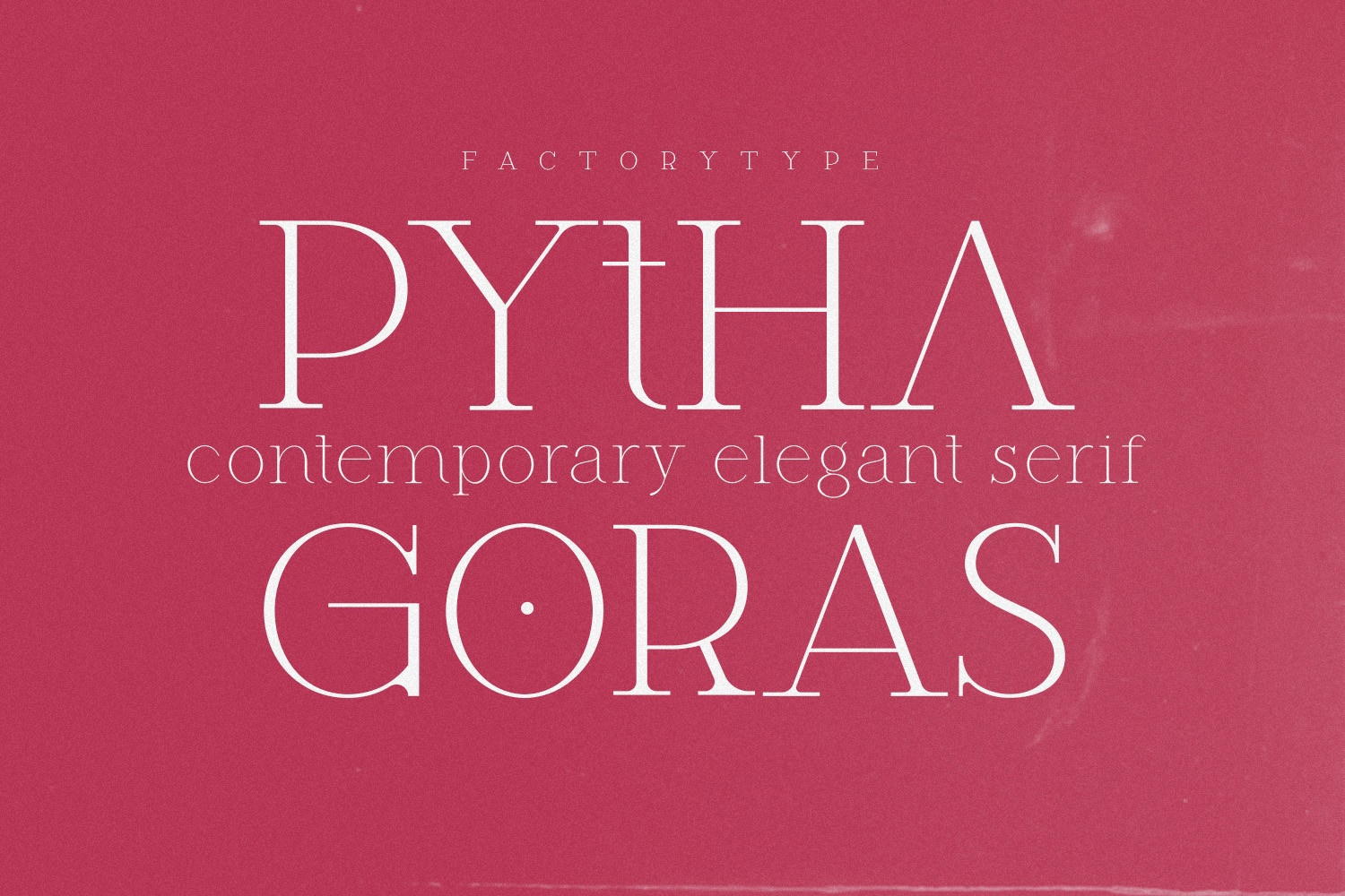 Pythagoras Font preview