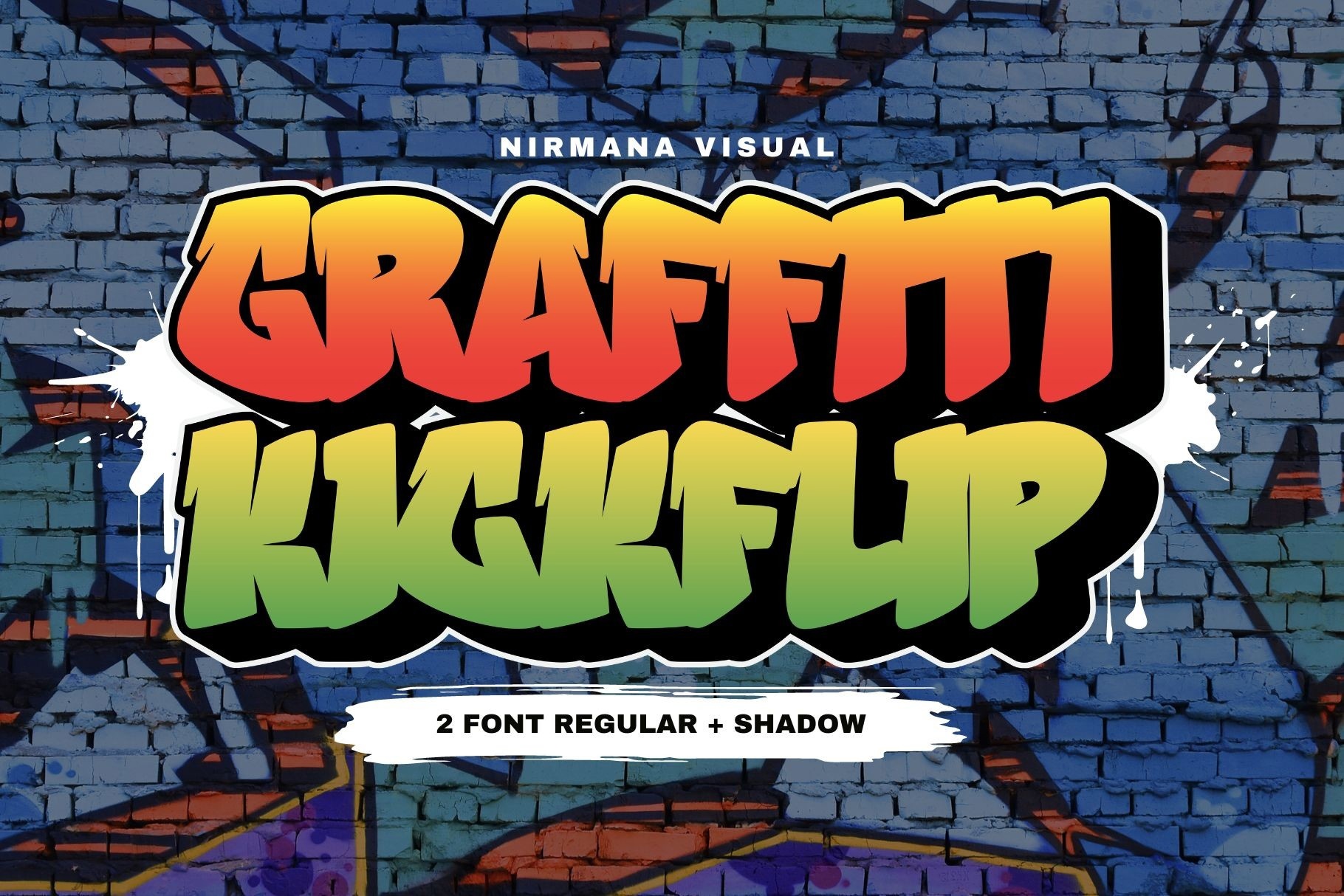 Graffiti Kickflip Regular Font preview