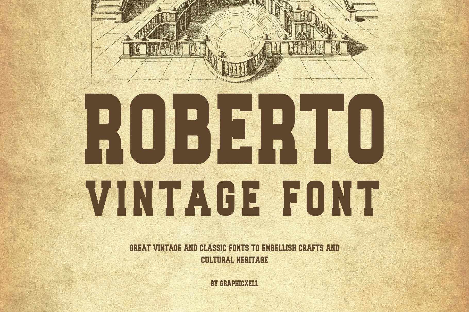 Roberto Regular Font preview