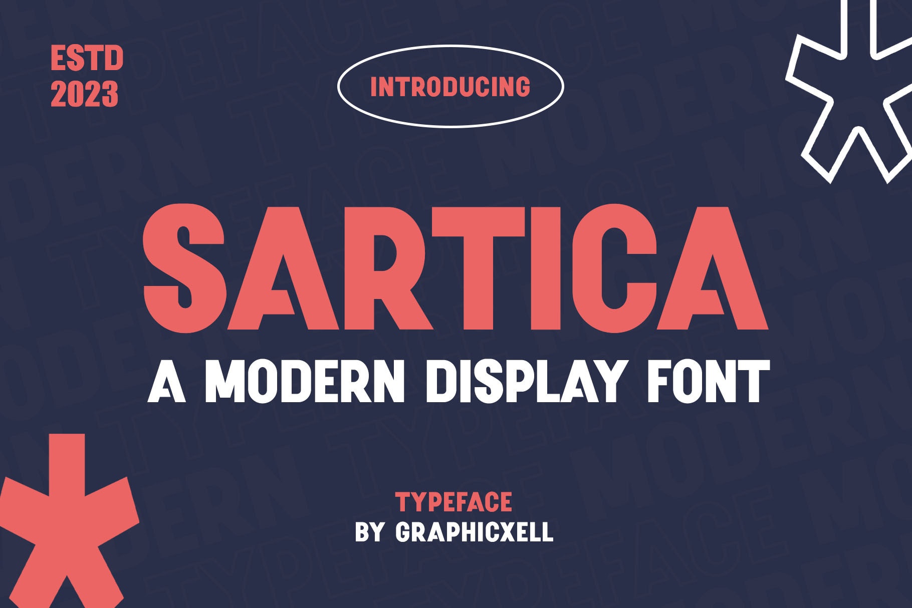 Sartica Regular Font preview