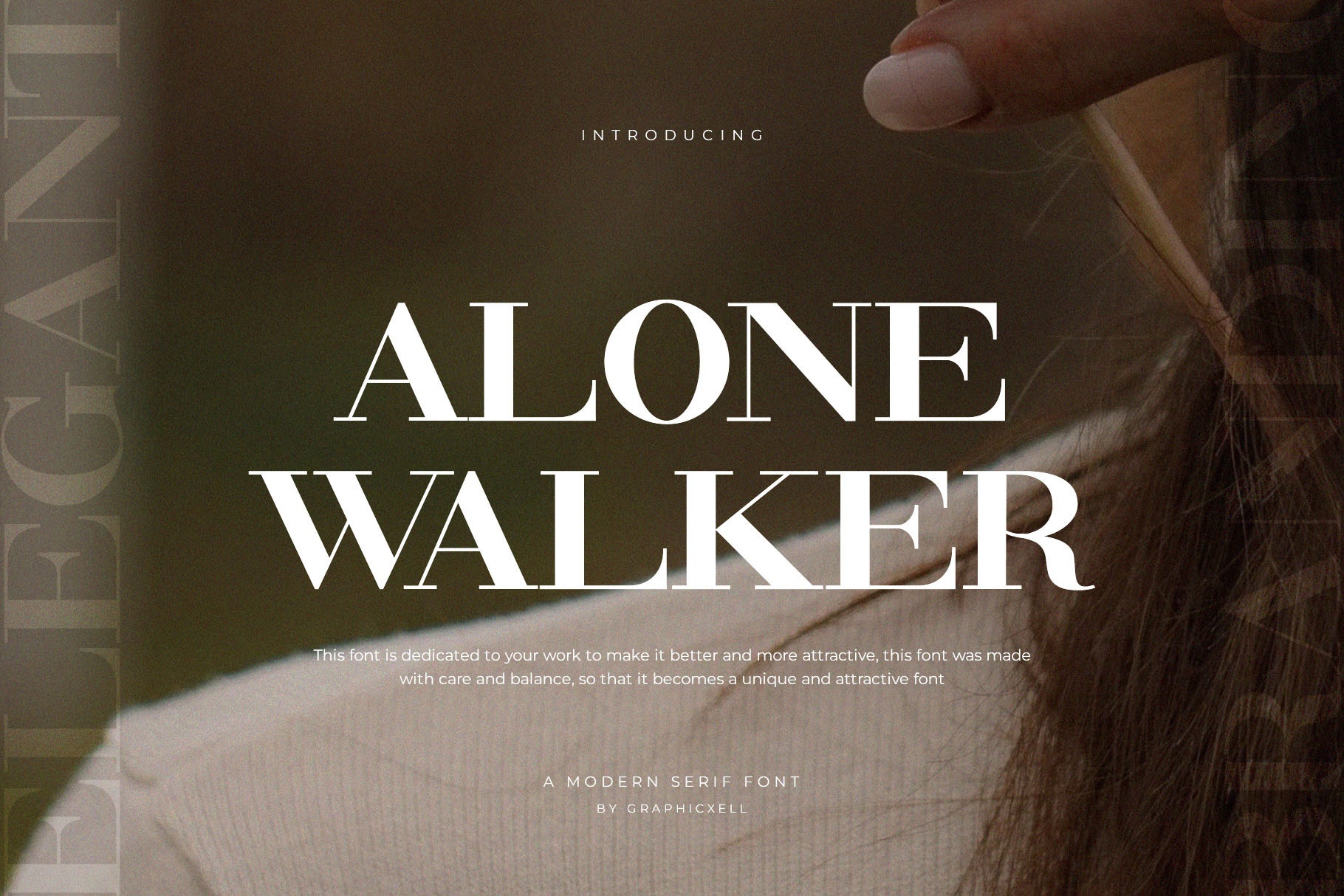 Alone Walker Font preview