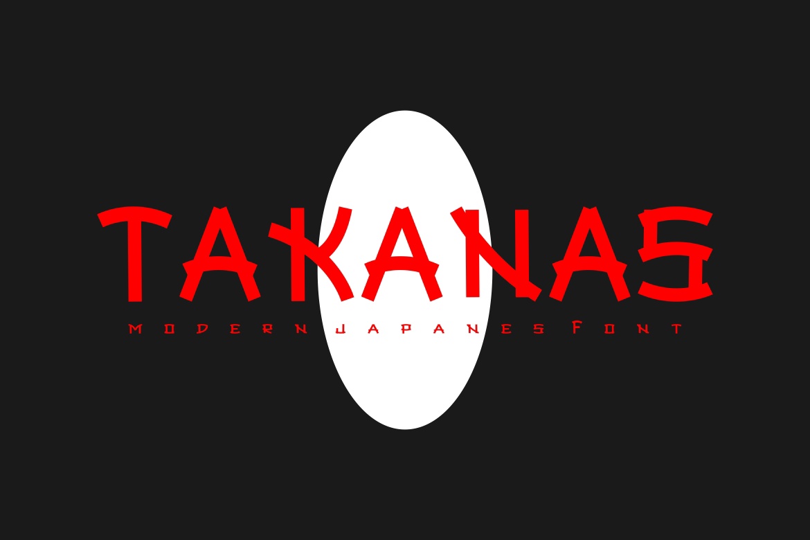 Takanas Regular Font preview