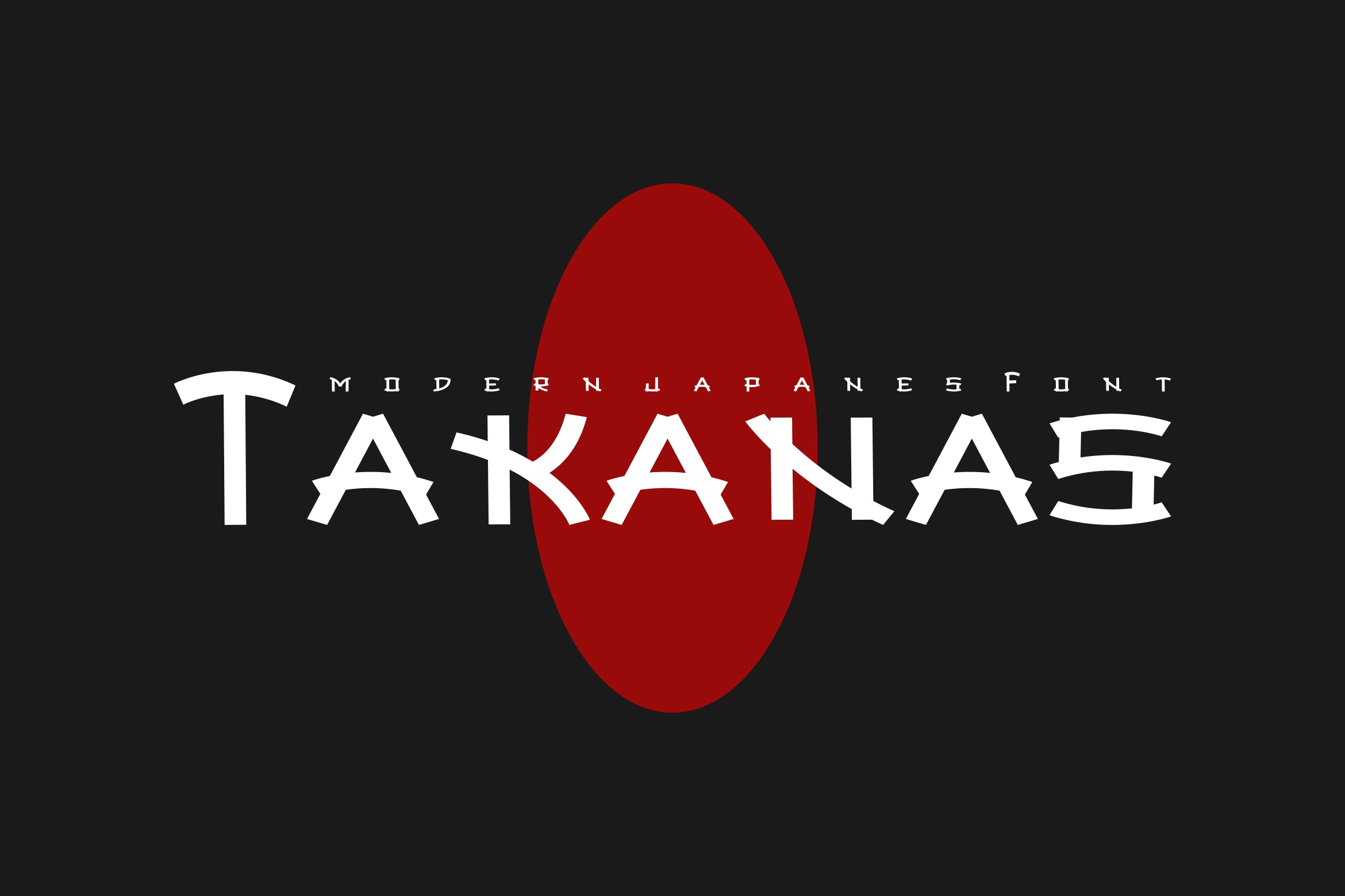 Takanas Regular Font preview