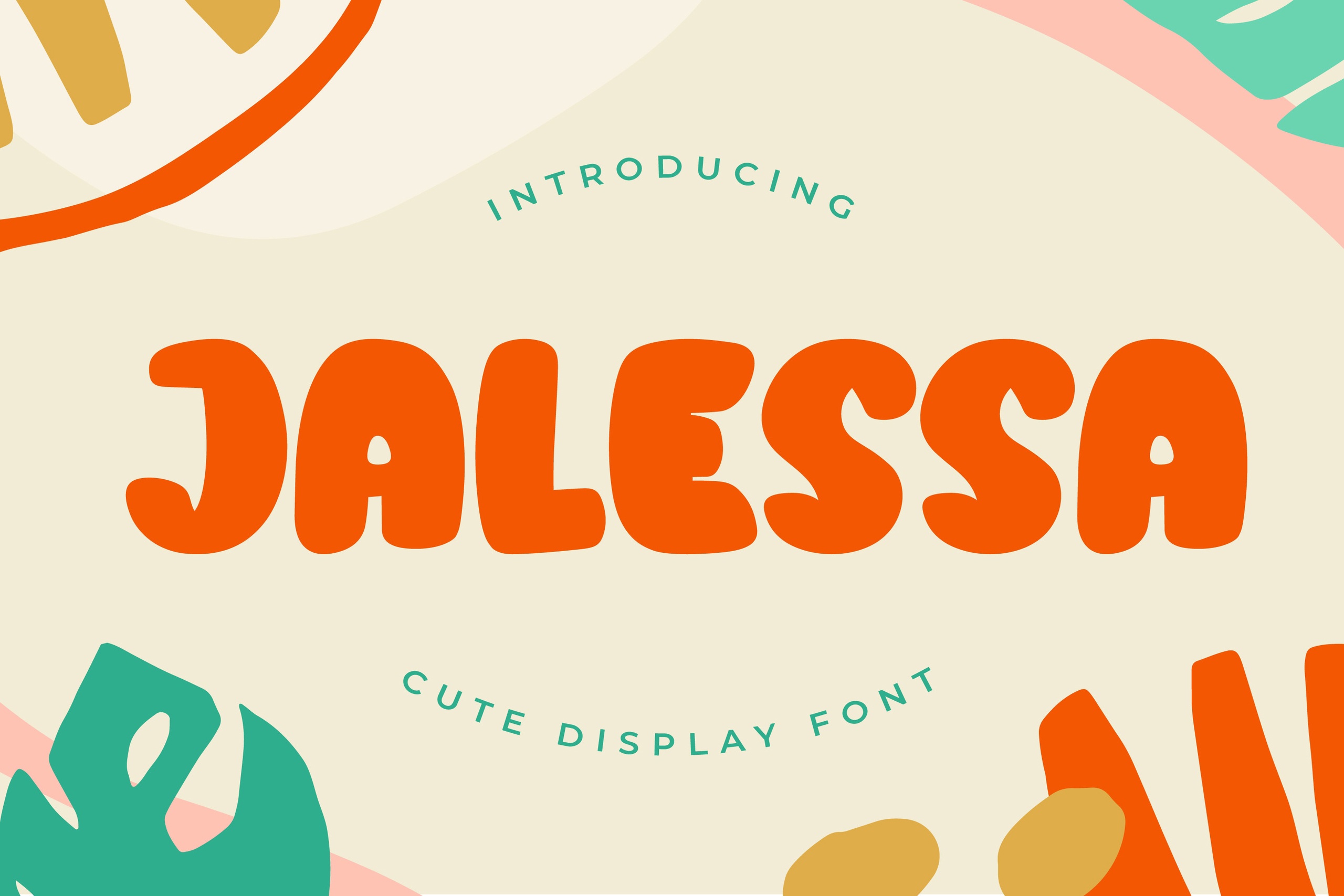 Jalessa Font preview