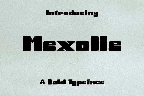 Mexolie Font preview