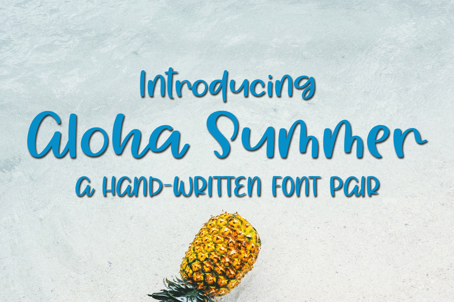 Aloha Summer Font preview