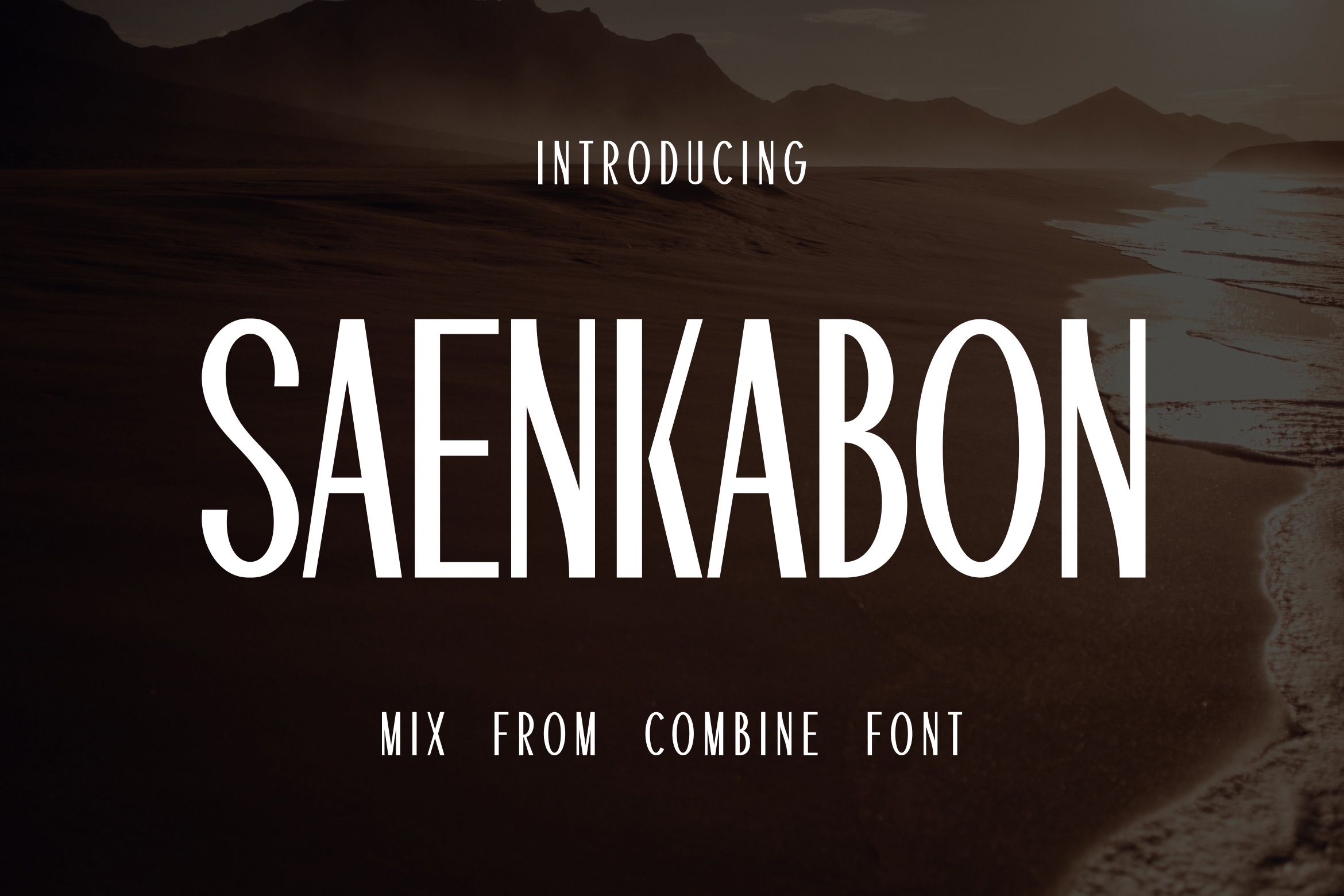 Saenkabon Font preview
